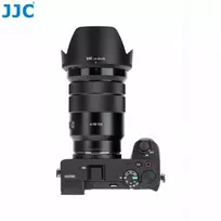 Objektyvo gaubtas JJC Priešsaulinis gaubtas, tipo Alc-sh128, skirtas Sony E Pz 18-105mm F4 G Oss / Lh-sh128