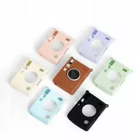 LoveInstant Futeralis Dėklas Dėklas Silikoninis Fuji Fujifilm Instax Mini Evo / Rudas