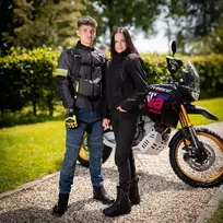 Vasarinė motociklininko striukė W-TEC Pelyes