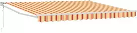 Ištraukiama markizė Geltona ir Oranžinė 400 × 300 cm