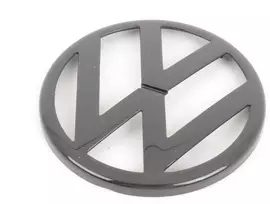 VAG VW ženklas Golf 4 IV juodos spalvos priekinės grotelės priekinė emblema su logotipu 1J0853601A041 originali