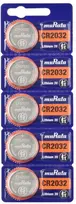 Baterija - Murata CR2032 Ličio 3V 20mm x 3.2mm 5 vnt.