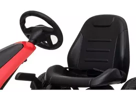Toycars Go-Kart, MERCEDES Go-Kart, 112x58x62 cm, Raudonas