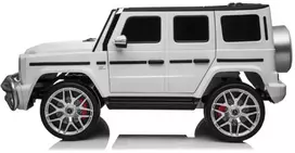Toycars Baterijomis varomas automobilis, Mercedes G63 AMG, 143x82x64 cm, Baltas