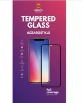 „Mocco Full Face“ / „Full Glue“ grūdintas stiklas, skirtas „Apple iPhone 17 Air“.