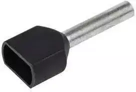 Ergom E08KH-02020105401 Izoliuota kabelio antgalis HI 2x1.5/12 DIN E08KH-02020105401 /100 vnt./
