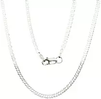 Sidabrinė grandinėlė Rombo 2 mm , briaunų apdirbimas deimantu - 2 mm. - 3.6 g. - 50