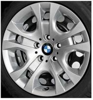 BMW X1 E84 17 colių plieninė ratlankio dangtelio centrinė dalis originali 36106783332