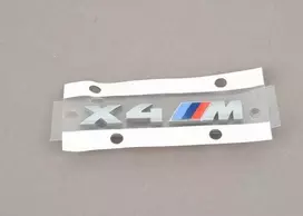 BMW prekės OEM F98 X4 M 2019+ grotelių emblema ženklelis visiškai naujas