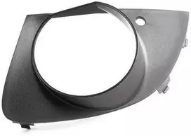 ORIGINALUS OEM BMW 7 serijos E65 E66 LCI priekinio bamperio rūko žibinto dangtelis kairėje 2006-2008