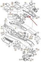VAG AUDI TT FV Centro Konsolės Laikymo Skyrius Dangtis LHD 8S18632764PK NAUJAS ORIGINALUS