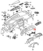 VAG Originalus rėmas centras AUDI A4 allroad quattro Avant S4 8K0858969