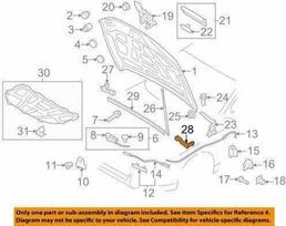 VAG Originali sandarinimo tarpinė AUDI A4 Allroad Quattro Avant S4 A4l 8K0823721
