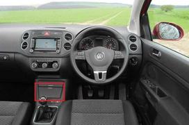 VAG Neu Original VW Golf Plus 05-14 Tiguan 07-17 Priekinis Vidurys Prietaisų Skydelio Peleninė Rinkinys