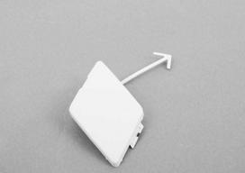 VAG Naujas originalus VW Tiguan 08-11 priekinis bamperis traukimo akies dangtelis 5N0807241GRU OEM