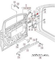 VAG Originali durų vyrių Audi 4L0831401B