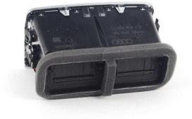 VAG Audi Q7 4L Galiniai Centriniai Oro Ventiliai su Aliuminio Apskritimu Naujas Originalus 4L0819203K