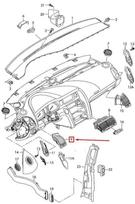 VAG AUDI Q7 4L Priekinis Skydelio Kairysis Oro Ventiliatorius 4L0820901R H77 NAUJAS ORIGINALUS