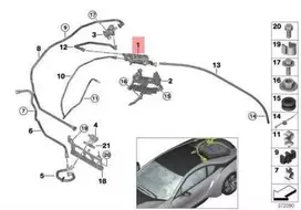AUTENTIŠKAS OEM BMW i8 Garų surinkimo aktyvuotos anglies filtras 16137378061