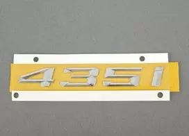 BMW F32 F33 4-Series originalas \"435i\" galinis bagažinės emblema, lipdukas 435i 435ix NAUJA