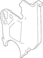 Originalus Volvo galinis dangtis 30650687