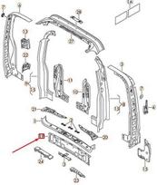 VAG OEM VW TRANSPORTER T5 GALINIS KRYŽMĖS NARYS 7E0814293A ORIGINALUS