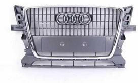 VAG Naujas originalus Audi Q5 8R priekinis radiatoriaus groteles akmens pilkos spalvos Quattro 8R0853651A1QP