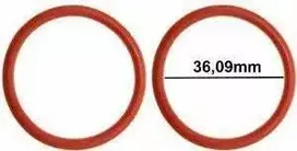 Subaru 2x Guminiai tarpikliai Jura ENA/Impressa/Giga brühgruppen O-žiedas Lygis Ø 43,15mm