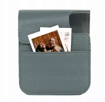 „LoveInstant“ dėklas 4in1 rinkinys, albumas, 96x rėmeliai, lipdukai, skirti „Fuji“ fotoaparatui „Fujifilm Instax Mini 41“ / pilkas