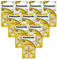 Klausos Aparato Baterija - Panasonic 10 6BL Cinko-Oras 1.45V 60 vnt.