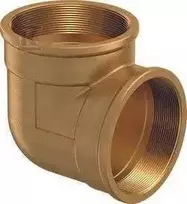 Uponor WIPEX žalvarinė alkūnė PN6 GW4"XGW4"