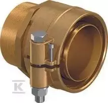 Uponor WIPEX žalvarinė jungtis PN6 125XGW4"