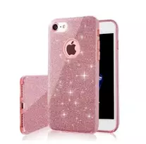 Mocco blizgus 3in1 galinis dėklas, skirtas Apple iPhone 17