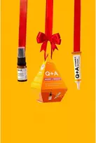Q+A Merry + Bright Gift Set veido priežiūros priemonių rinkinys su vitaminu C