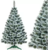 Saska Garden Kalėdinė eglutė su virve Klara Snow 200cm