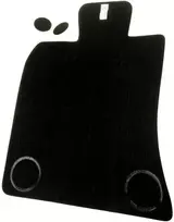 Bmw Veluras Dangos Kilimas Juodas Vairuotojo Puse Rhd Originalus 51479181186