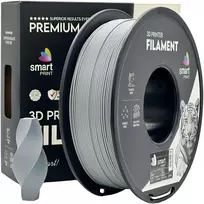 3D Plastikas – Filamentas PLA pilkas | 1.75 mm, 1kg | SPrint