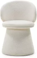 Novanook Sukamasis krėslas, CAMILLE, 56x54x76,5 cm, Baltas