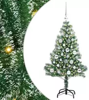 Dirbtinė Kalėdų Eglė Su Sniegu ir LED Šviesa su 150 LED 120 cm