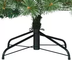 Dirbtinė Kalėdų eglutė su 300 LED Žalia 240 cm PE ir PVC
