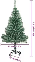 Dirbtinė Kalėdų Eglė Su Sniegu ir LED Šviesa su 150 LED 120 cm