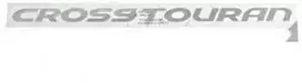 Vag Dekoratyvinė Plėvelė Sidabrinė Išorinė Spalva Kairė Volkswagen Touran 1T 2007 2015 Originalus 1T0853423A1W4