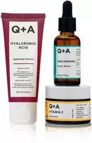 Q+A Skincare Treats veido priežiūros priemonių rinkinys