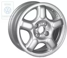Vag Polo 6N 6N2 1995 2002 Alavo Ratas Chromo Danga Metalas Originalus 6N0601025D091
