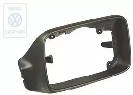 Vag Išorinis Veidrodis Rėmelis Satin Juodas Golf Mk3 Vento 1992 1999 Originalus 1H0858554A01C