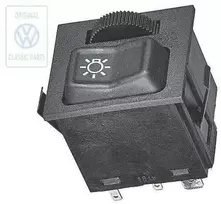 Vag Šviesos Perjungėjas Su Intensyvumo Reguliatoriumi Caddy Golf Polo Originalus 323941531G01C