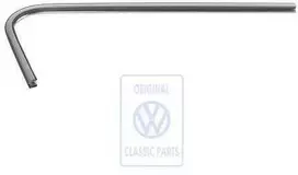 Vag Golf Mk2 Jetta Mk2 Durų Stiklo Dekoratyvinis Rėmelis Originalus 193853763E