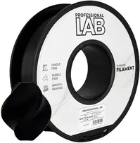 Silk 3D Plastikas – Filamentas PLA matte juodas | 1.75 mm, 1kg | Professional LAB