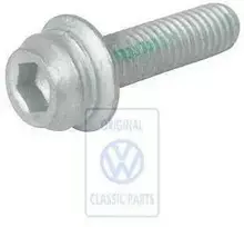 Vag M6x22 Varstas Sraigto Galvos Su Vidiniu Daugiataškio Galva Jetta Mk5 Polo 6N Originalus N90837201