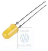 VAG Šviesos Diodas Corrado Passat B3 B4 Polo 2F T4 Originalus 867919061